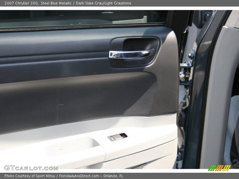 Steel Blue Metallic / Dark Slate Gray/Light Graystone 2007 Chrysler 300