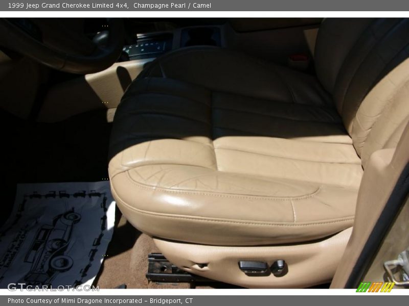 Champagne Pearl / Camel 1999 Jeep Grand Cherokee Limited 4x4