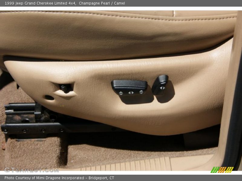 Champagne Pearl / Camel 1999 Jeep Grand Cherokee Limited 4x4
