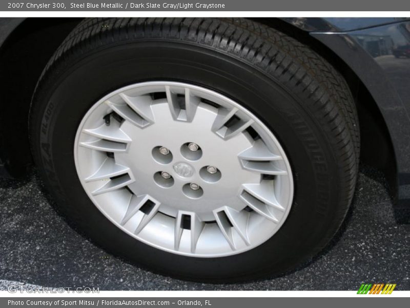 Steel Blue Metallic / Dark Slate Gray/Light Graystone 2007 Chrysler 300
