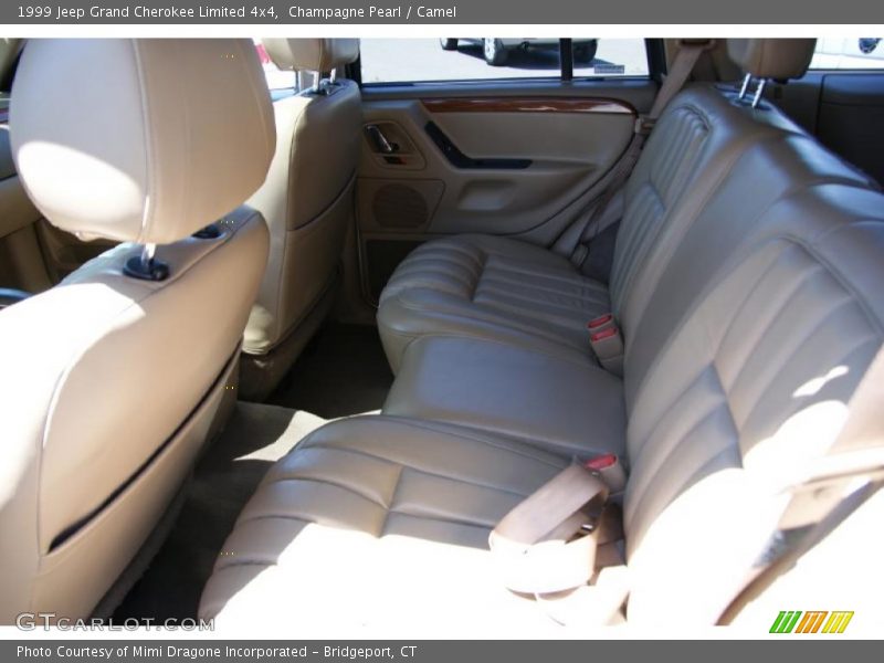 Champagne Pearl / Camel 1999 Jeep Grand Cherokee Limited 4x4