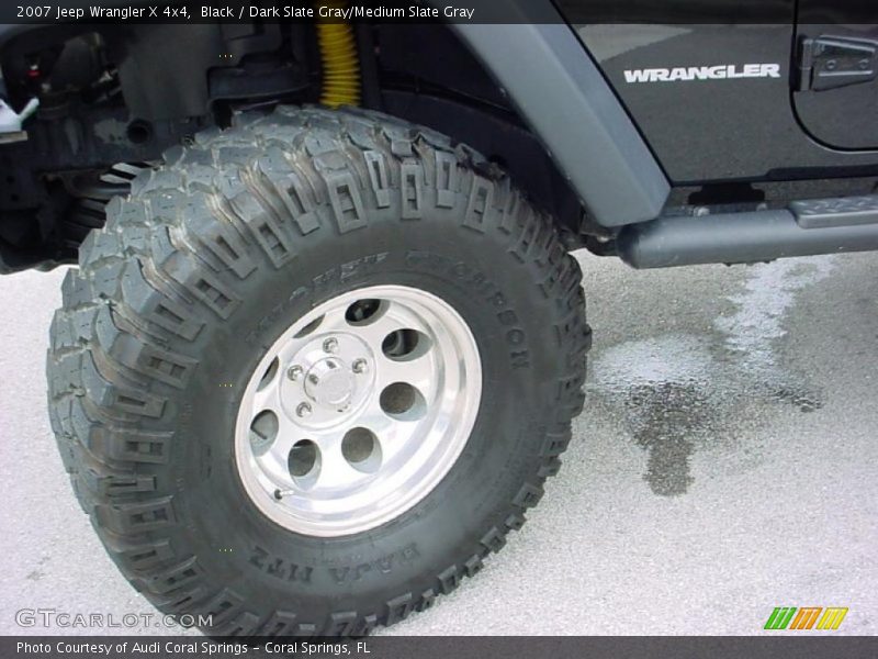 Black / Dark Slate Gray/Medium Slate Gray 2007 Jeep Wrangler X 4x4