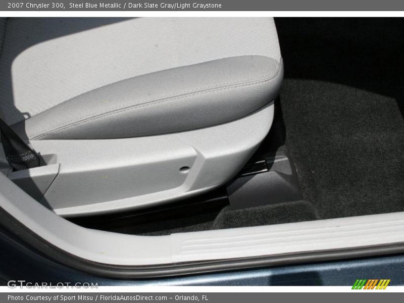 Steel Blue Metallic / Dark Slate Gray/Light Graystone 2007 Chrysler 300