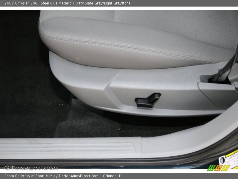 Steel Blue Metallic / Dark Slate Gray/Light Graystone 2007 Chrysler 300