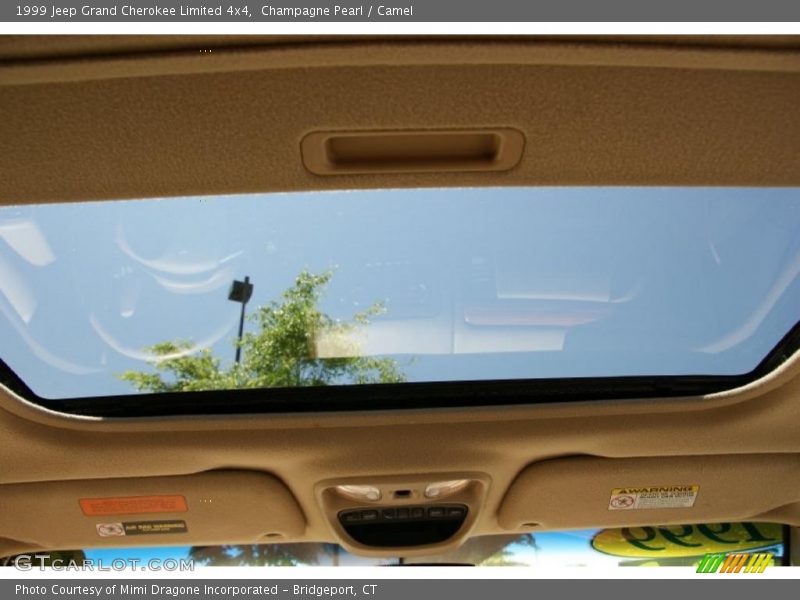 Champagne Pearl / Camel 1999 Jeep Grand Cherokee Limited 4x4