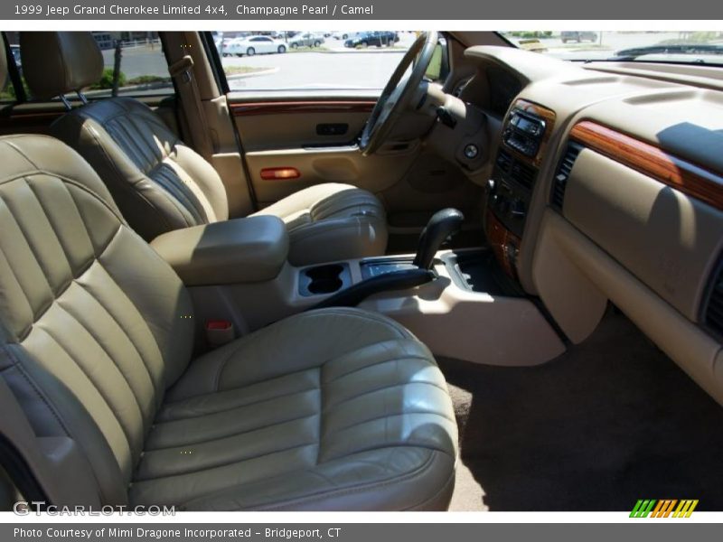 Champagne Pearl / Camel 1999 Jeep Grand Cherokee Limited 4x4