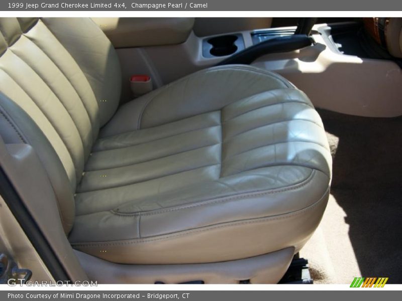 Champagne Pearl / Camel 1999 Jeep Grand Cherokee Limited 4x4