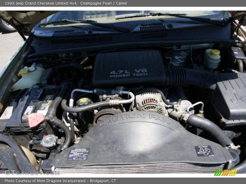 Champagne Pearl / Camel 1999 Jeep Grand Cherokee Limited 4x4