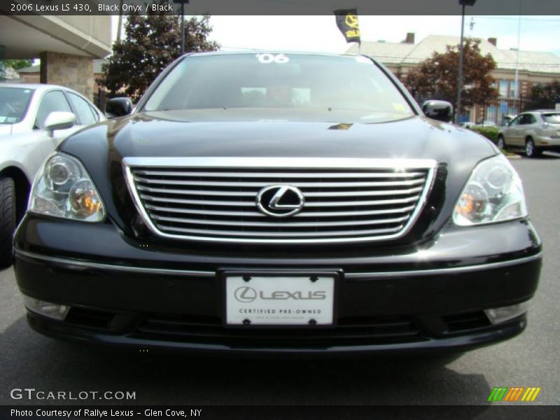 Black Onyx / Black 2006 Lexus LS 430