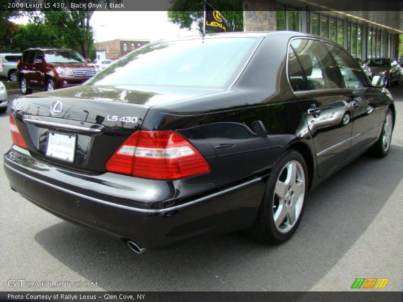 Black Onyx / Black 2006 Lexus LS 430