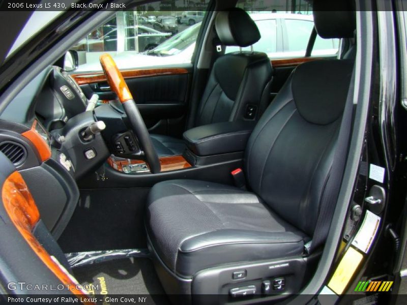 Black Onyx / Black 2006 Lexus LS 430