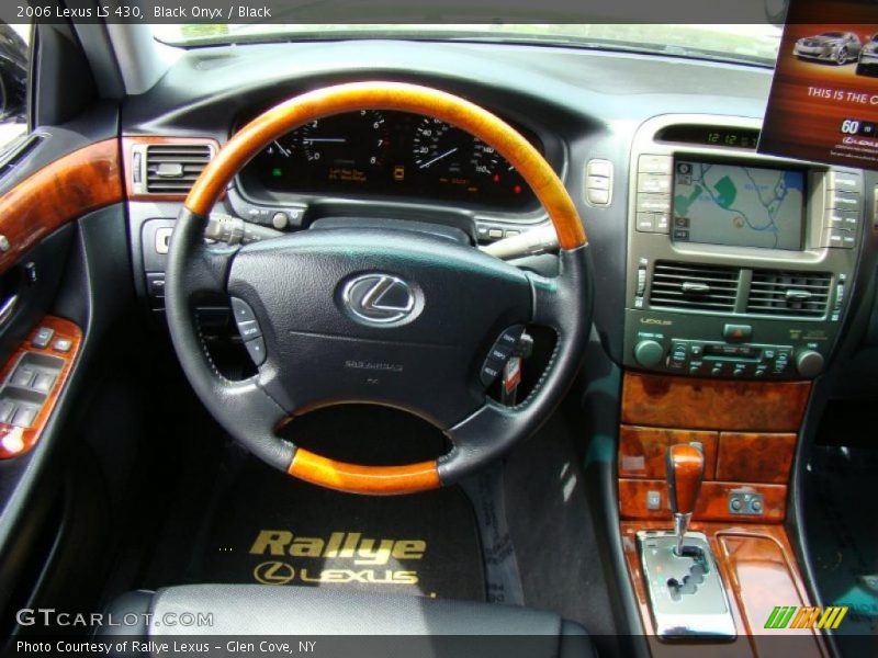 Black Onyx / Black 2006 Lexus LS 430
