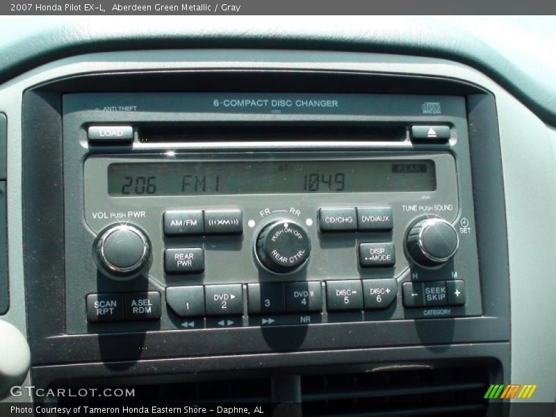 Aberdeen Green Metallic / Gray 2007 Honda Pilot EX-L