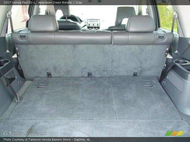 Aberdeen Green Metallic / Gray 2007 Honda Pilot EX-L