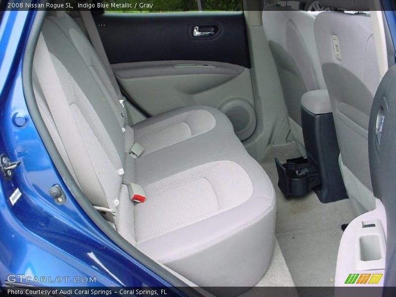 Indigo Blue Metallic / Gray 2008 Nissan Rogue SL