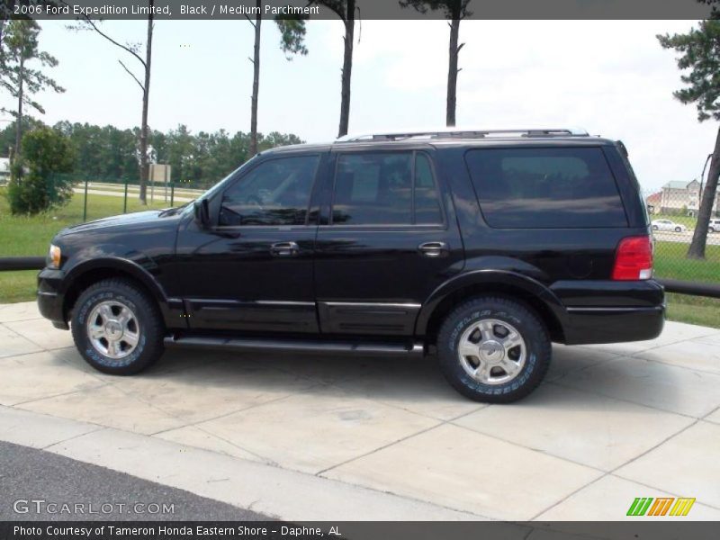 Black / Medium Parchment 2006 Ford Expedition Limited