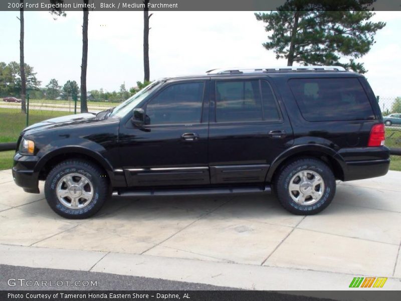 Black / Medium Parchment 2006 Ford Expedition Limited
