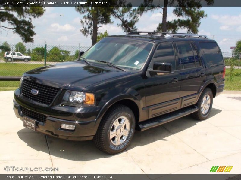 Black / Medium Parchment 2006 Ford Expedition Limited