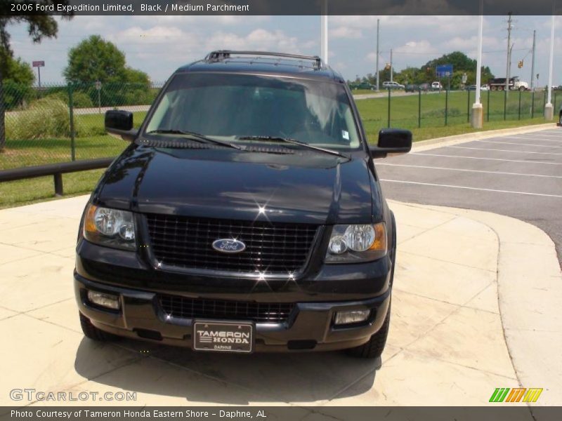 Black / Medium Parchment 2006 Ford Expedition Limited