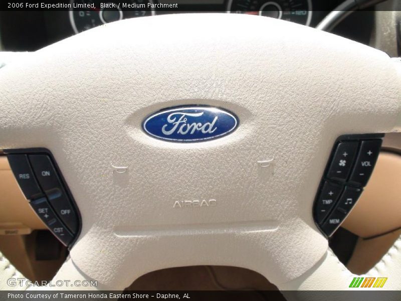 Black / Medium Parchment 2006 Ford Expedition Limited