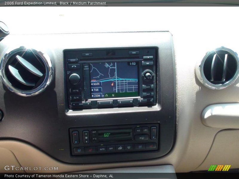 Black / Medium Parchment 2006 Ford Expedition Limited