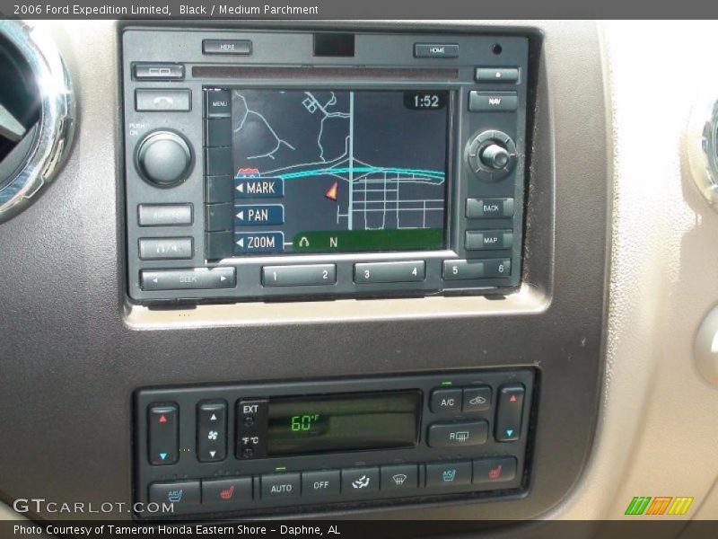 Black / Medium Parchment 2006 Ford Expedition Limited