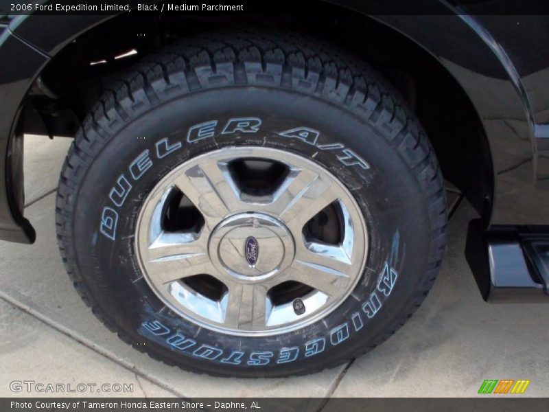 Black / Medium Parchment 2006 Ford Expedition Limited