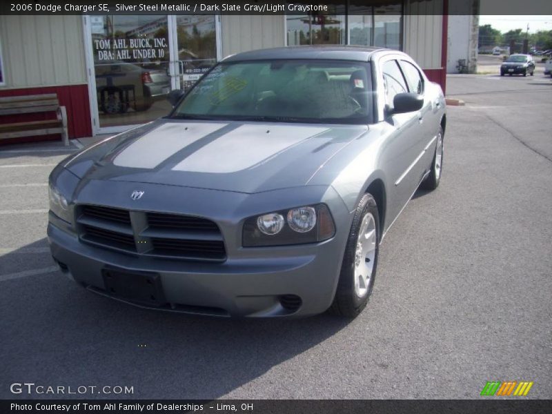 Silver Steel Metallic / Dark Slate Gray/Light Graystone 2006 Dodge Charger SE