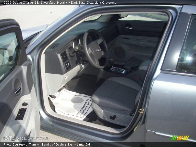 Silver Steel Metallic / Dark Slate Gray/Light Graystone 2006 Dodge Charger SE