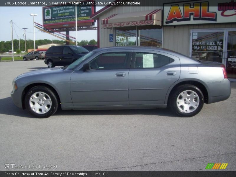 Silver Steel Metallic / Dark Slate Gray/Light Graystone 2006 Dodge Charger SE
