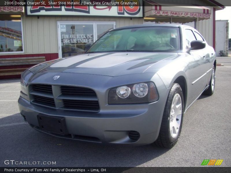 Silver Steel Metallic / Dark Slate Gray/Light Graystone 2006 Dodge Charger SE