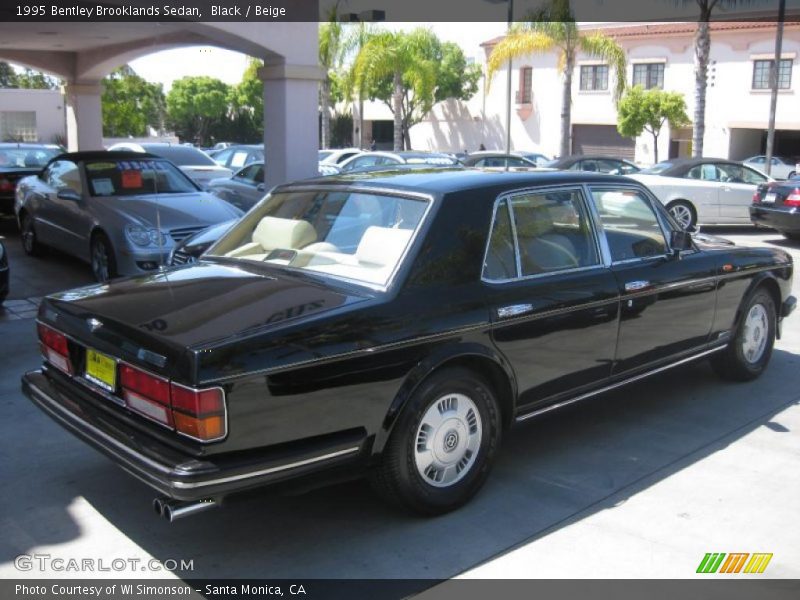Black / Beige 1995 Bentley Brooklands Sedan