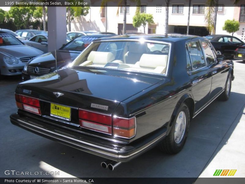 Black / Beige 1995 Bentley Brooklands Sedan