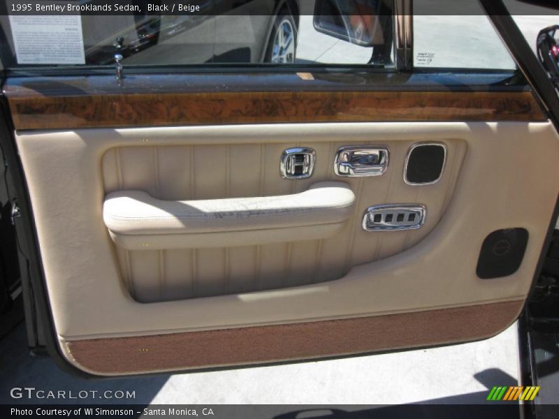 Black / Beige 1995 Bentley Brooklands Sedan