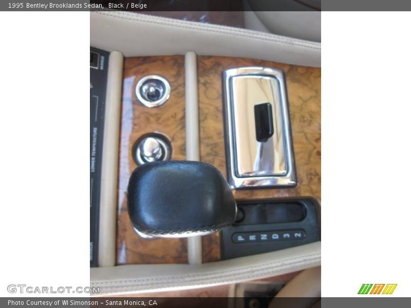 Black / Beige 1995 Bentley Brooklands Sedan