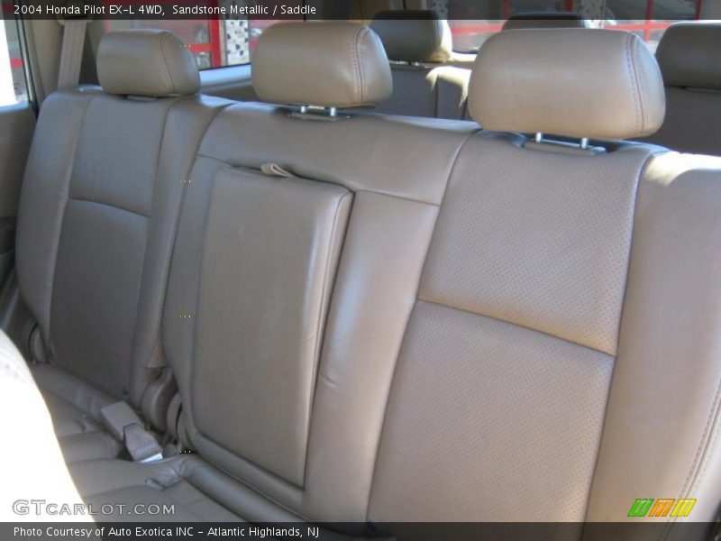 Sandstone Metallic / Saddle 2004 Honda Pilot EX-L 4WD
