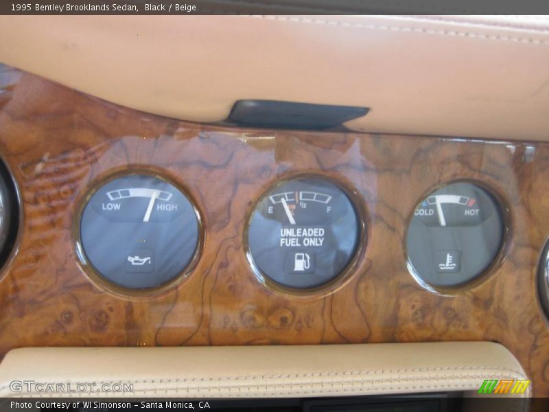 Black / Beige 1995 Bentley Brooklands Sedan