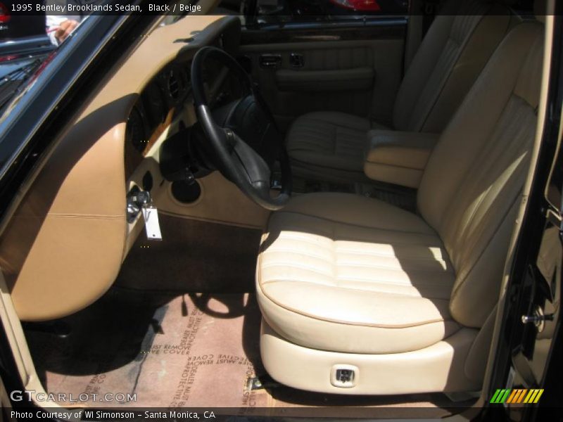 Black / Beige 1995 Bentley Brooklands Sedan