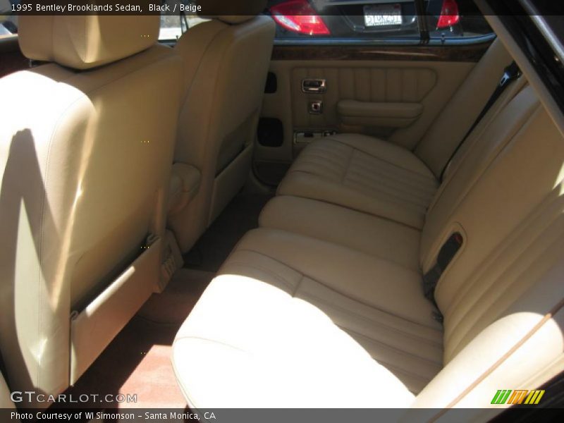 Black / Beige 1995 Bentley Brooklands Sedan