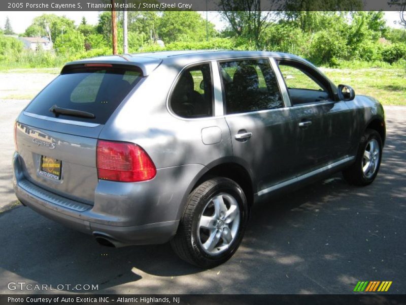 Titanium Metallic / Stone/Steel Grey 2005 Porsche Cayenne S