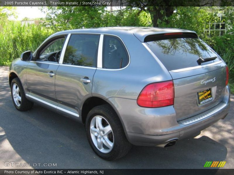 Titanium Metallic / Stone/Steel Grey 2005 Porsche Cayenne S