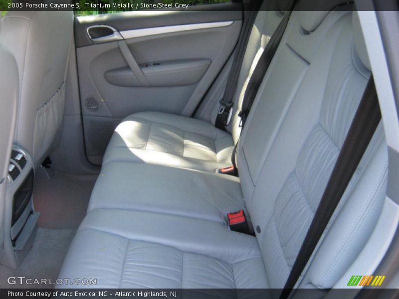 Titanium Metallic / Stone/Steel Grey 2005 Porsche Cayenne S