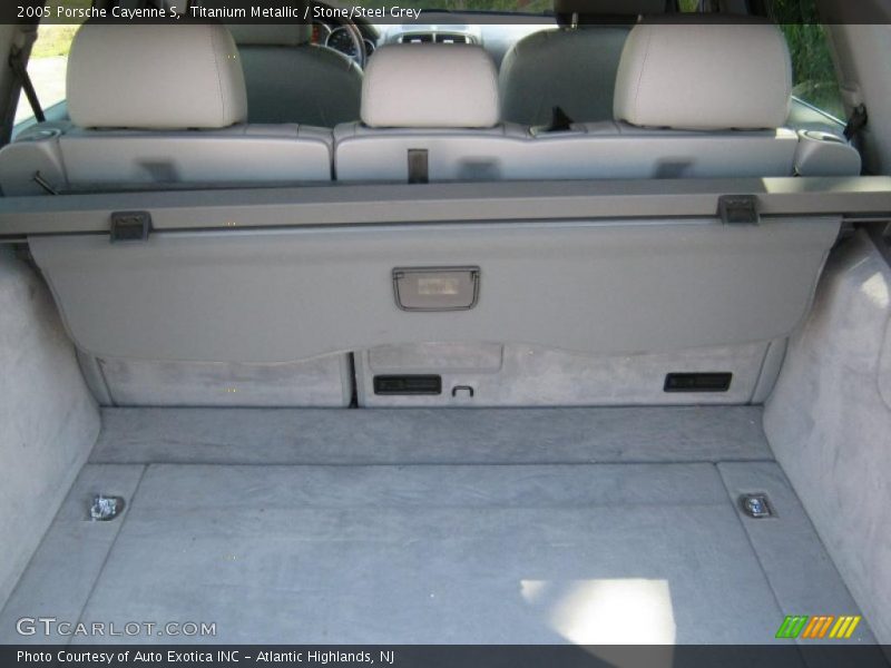 Titanium Metallic / Stone/Steel Grey 2005 Porsche Cayenne S