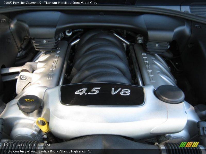 Titanium Metallic / Stone/Steel Grey 2005 Porsche Cayenne S