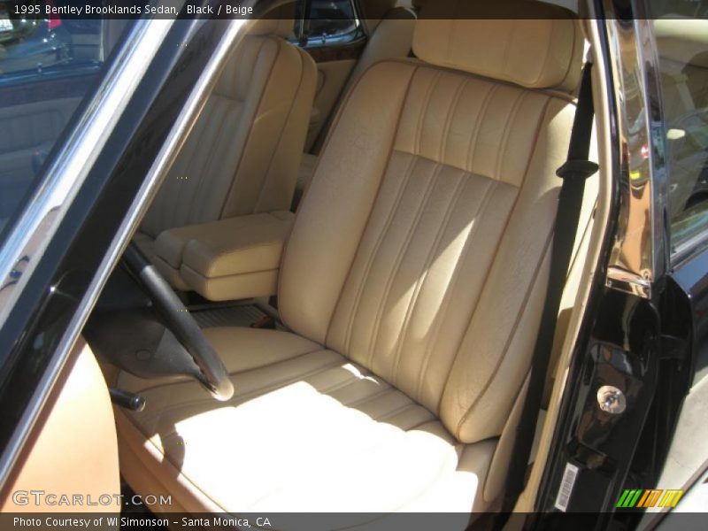 Black / Beige 1995 Bentley Brooklands Sedan