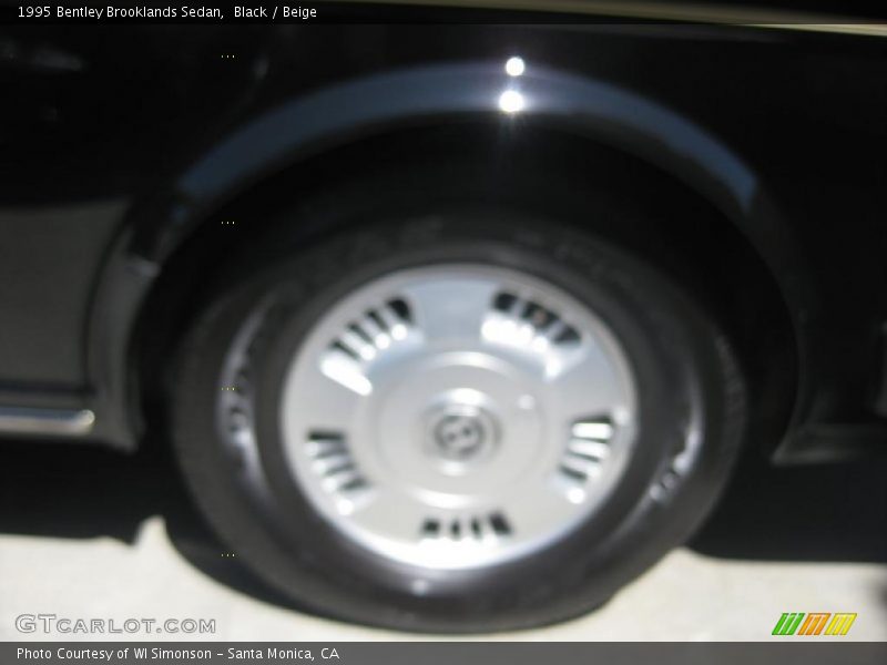 Black / Beige 1995 Bentley Brooklands Sedan