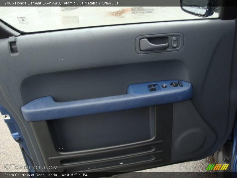 Atomic Blue Metallic / Gray/Blue 2006 Honda Element EX-P AWD