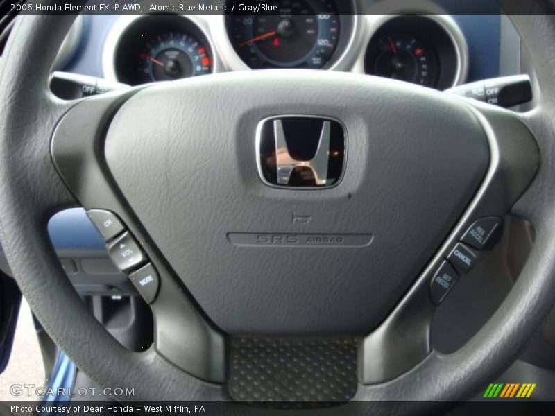 Atomic Blue Metallic / Gray/Blue 2006 Honda Element EX-P AWD