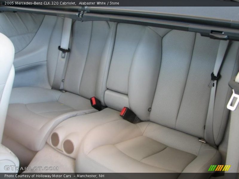 Alabaster White / Stone 2005 Mercedes-Benz CLK 320 Cabriolet