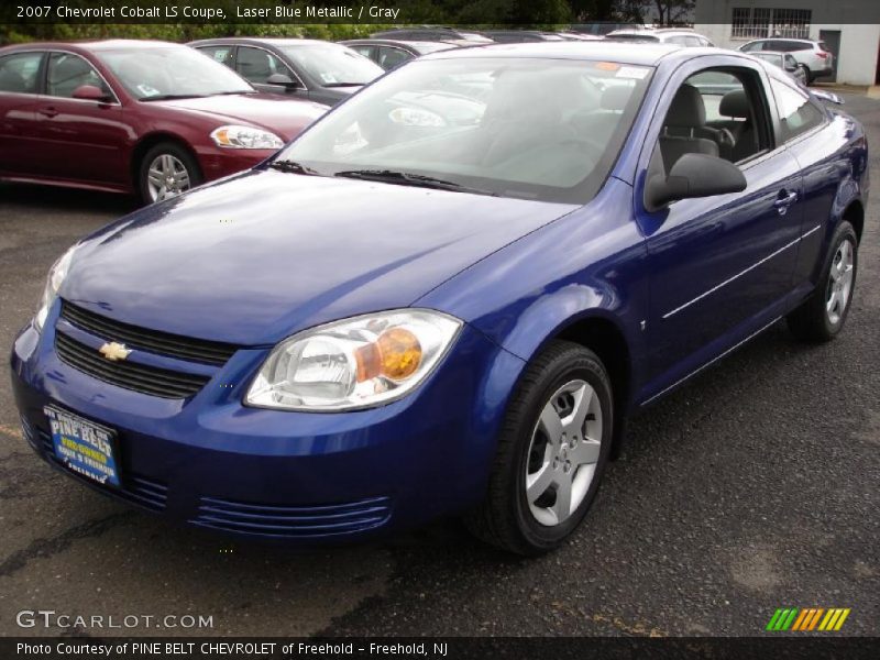 Laser Blue Metallic / Gray 2007 Chevrolet Cobalt LS Coupe